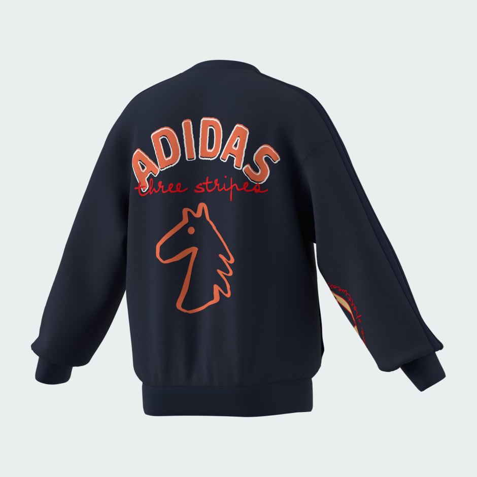 SPORTSWEAR Junior Kids Knitted Crew Sweatshirt