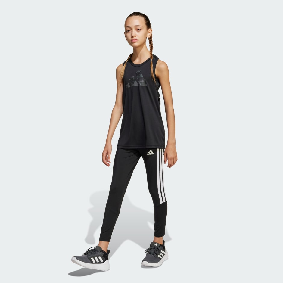 Train Essentials 3-Stripes Leggings Kids