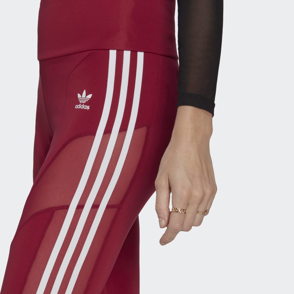 adidas Centre Stage Leggings - Red