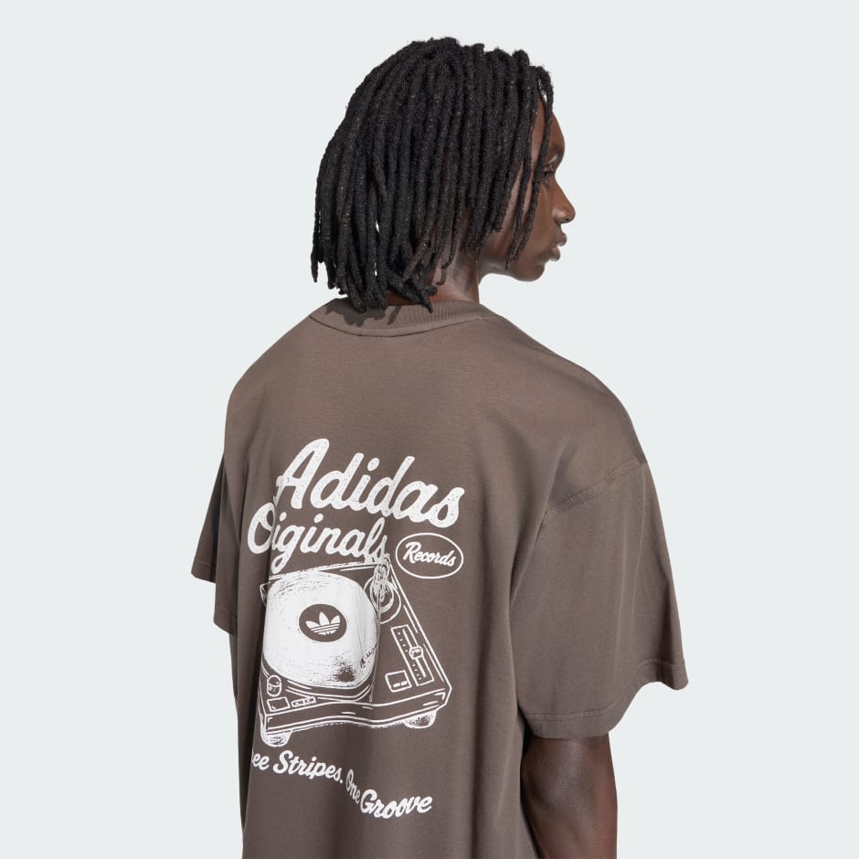 Tricou grafic Vintage Records