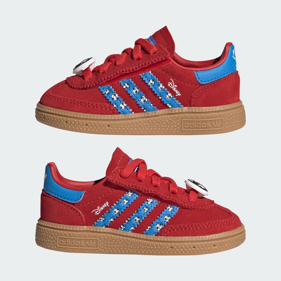 PANTOFI ADIDAS HANDBALL DISNEY SPEZIAL CU &Icirc;NCHIDERE CONFORTABILĂ ȘI ȘIRETURI ELASTICE