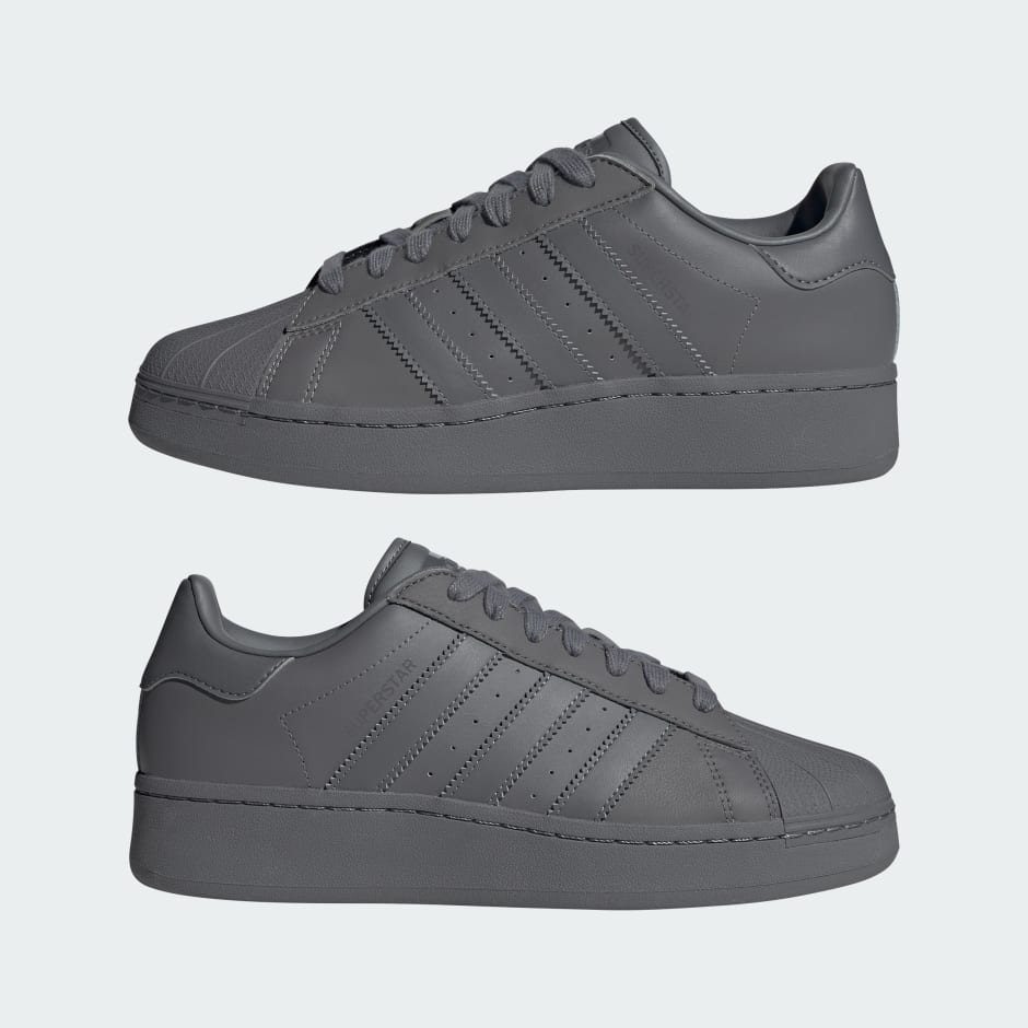 Gray mens superstar outlet shoes