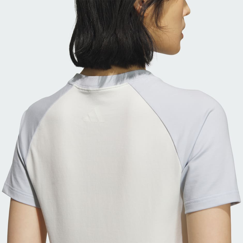 插肩袖圖案 T 裇