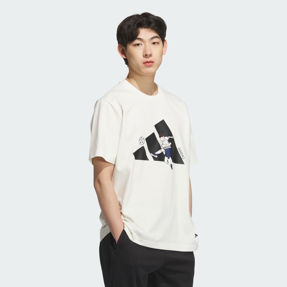 足球運動圖案 T 恤