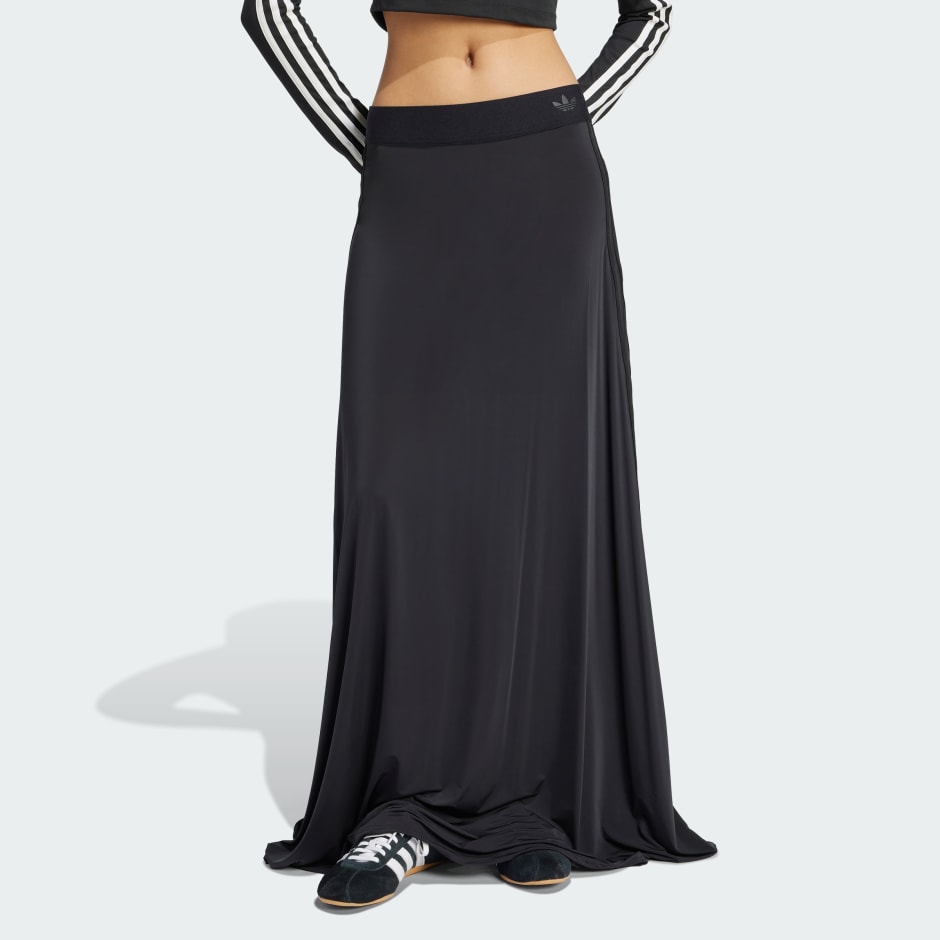 Adicolor Sheer 3-Stripes Long Skirt