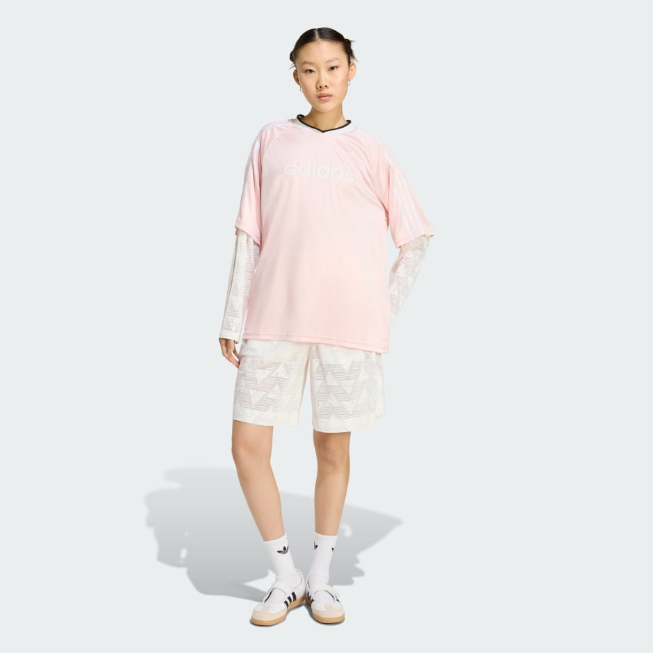 LACE LONG-SLEEVE JERSEY