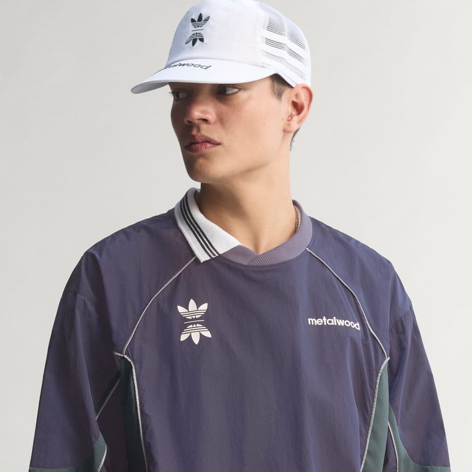 Bluză sport Originals X Metalwood cu guler rotund