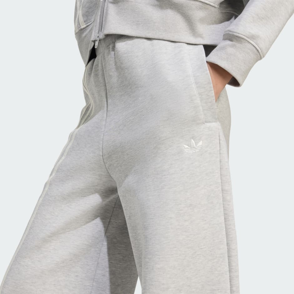 Pantaloni largi Off Placed cu 3 dungi