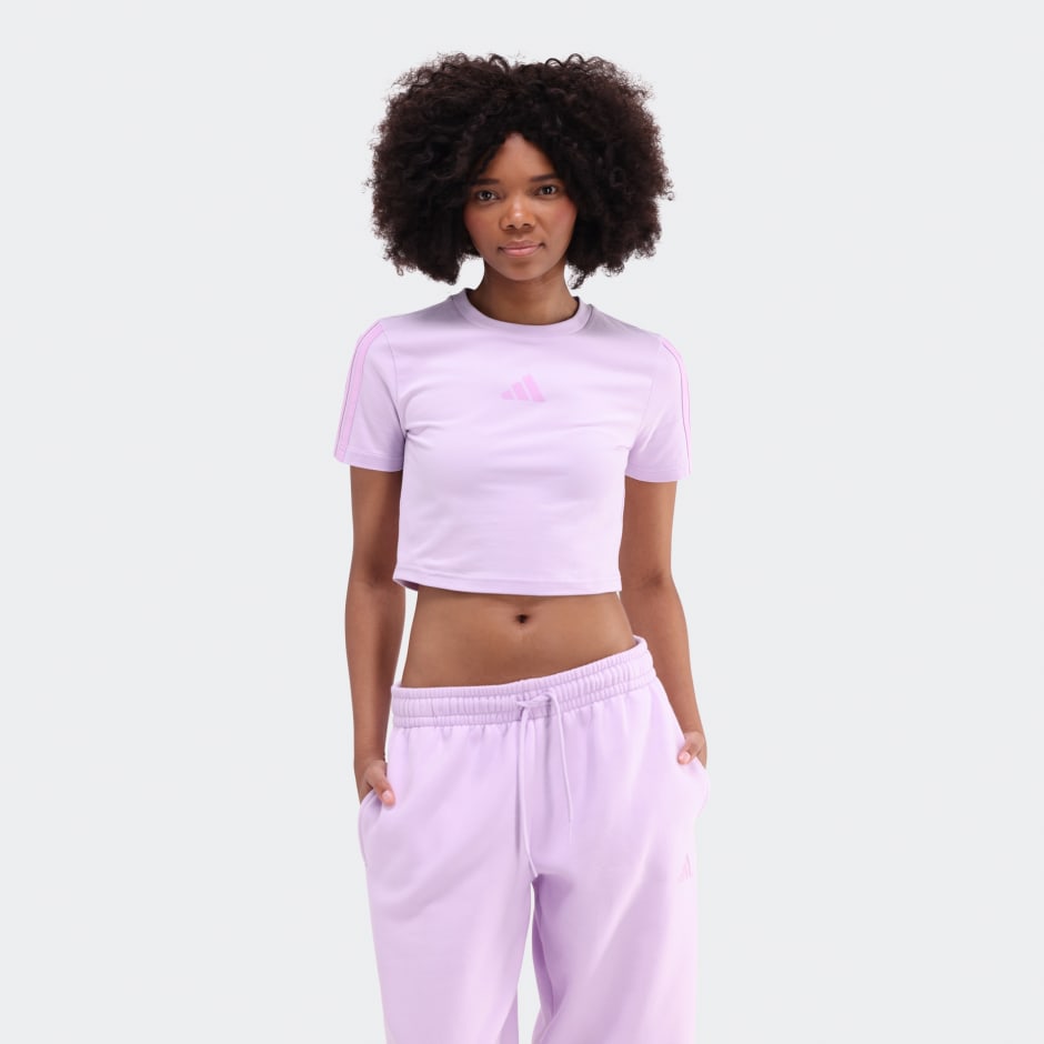 Essentials 3-Stripes Slim Baby T-Shirt
