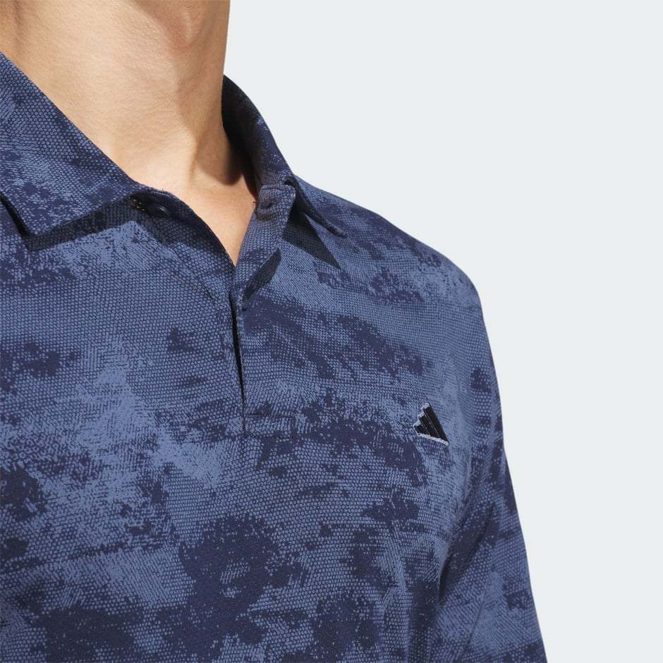 Go-To Printed Mesh Polo Shirt
