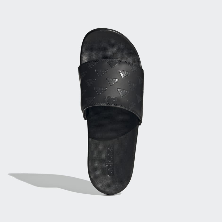 adidas Adilette Comfort Slides - Black, GV9736