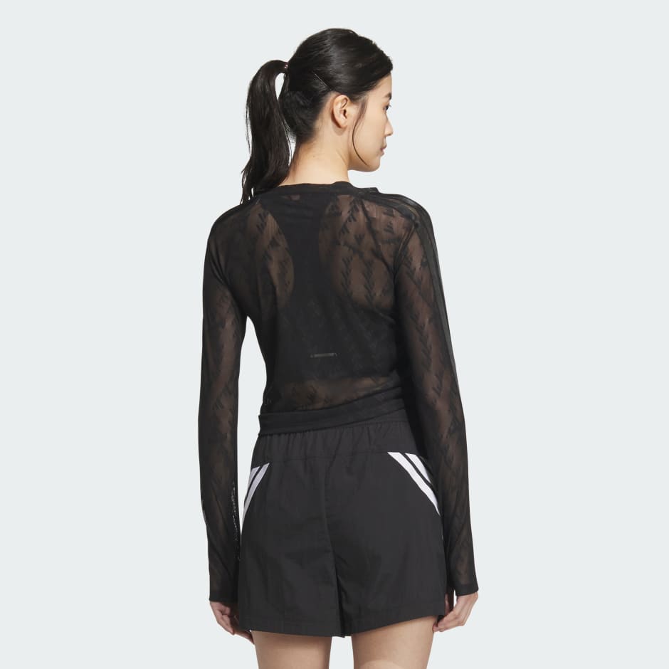 Story Mesh Long Sleeve Tee