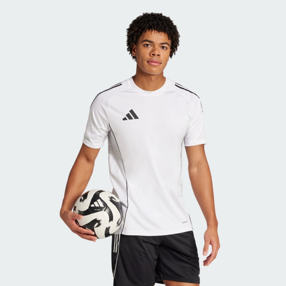 Clothing - Tiro 25 Competition Training Jersey - White Clothing - Tiro 25 Competition Training Jersey - White