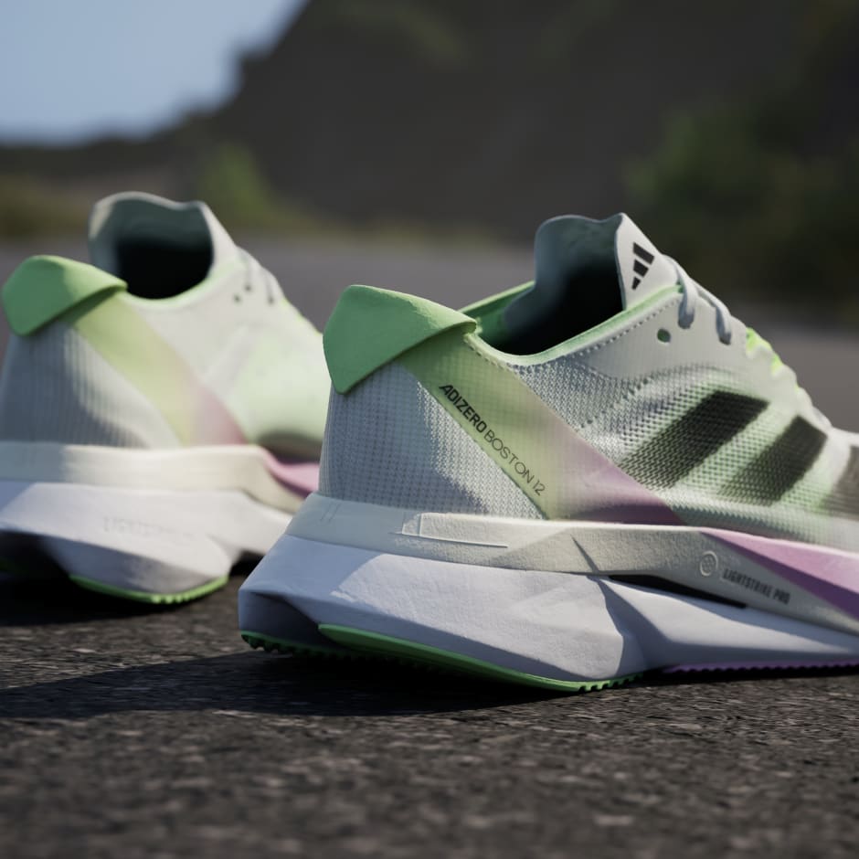 Women's Shoes - Adizero Boston 12 Shoes - White | adidas Oman