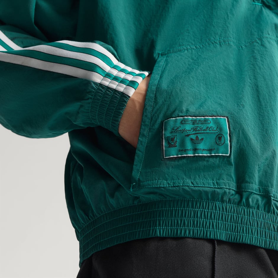 Jakna s poluzatvaračem Liverpool FC Terrace Icons