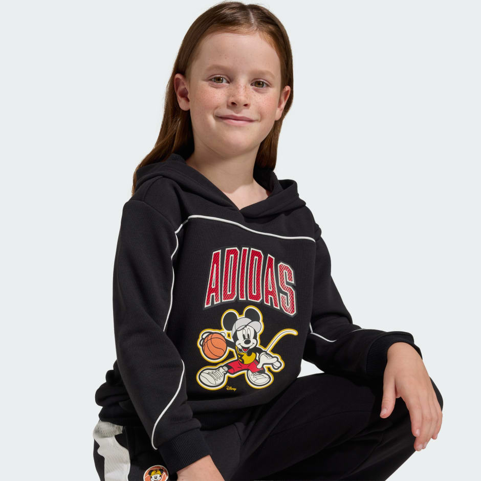 ADIDAS DISNEY MICKEY MOUSE HOODED Sweatshirt