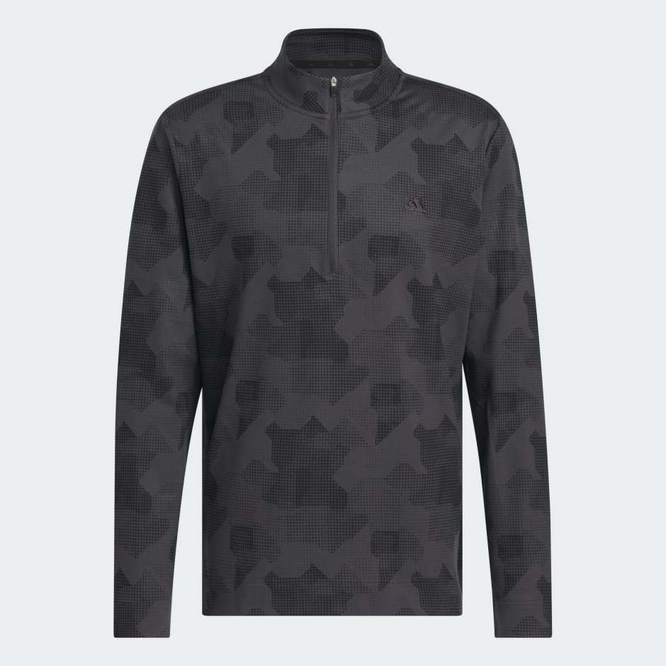 Bluză Go-To cu imprimeu și fermoar 1/4