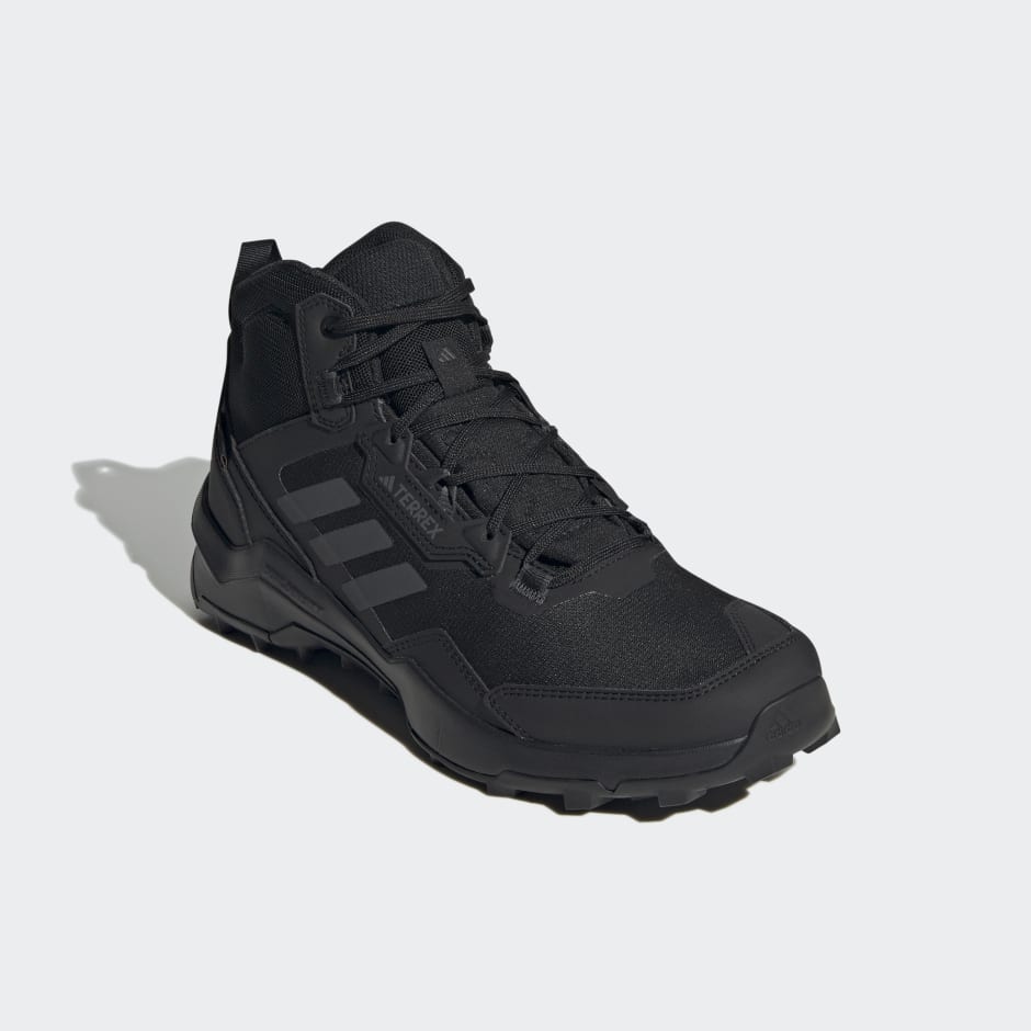 Nublado Rectángulo Artificial adidas Terrex AX4 Mid GORE-TEX Hiking Shoes - Black | adidas SA