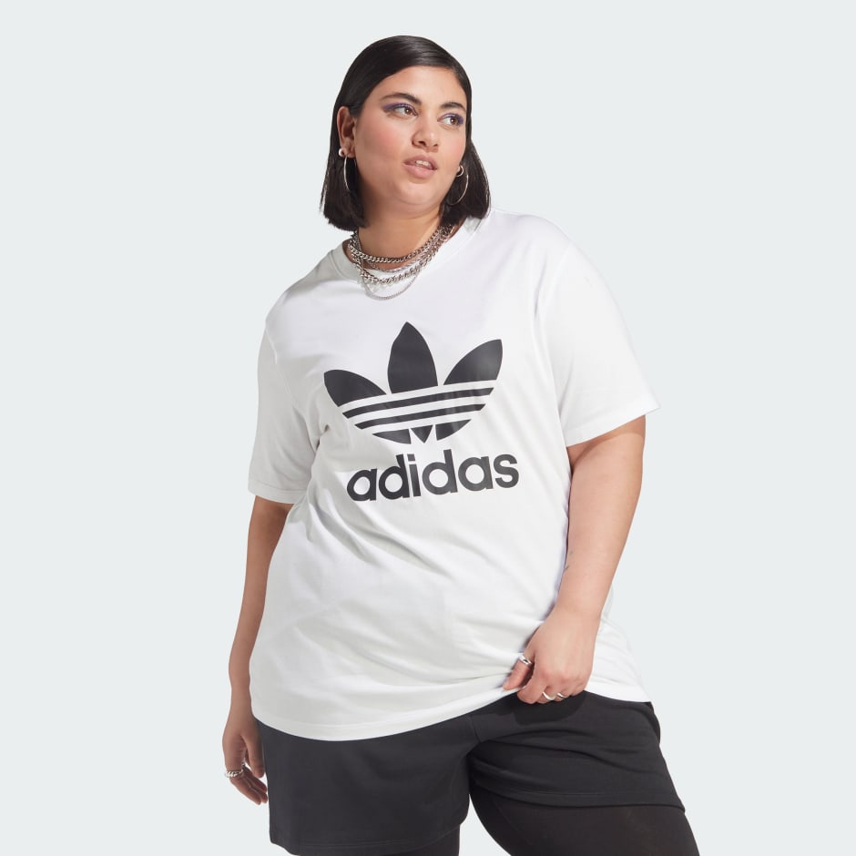 Adicolor Classics Trefoil Tee (Plus Size)