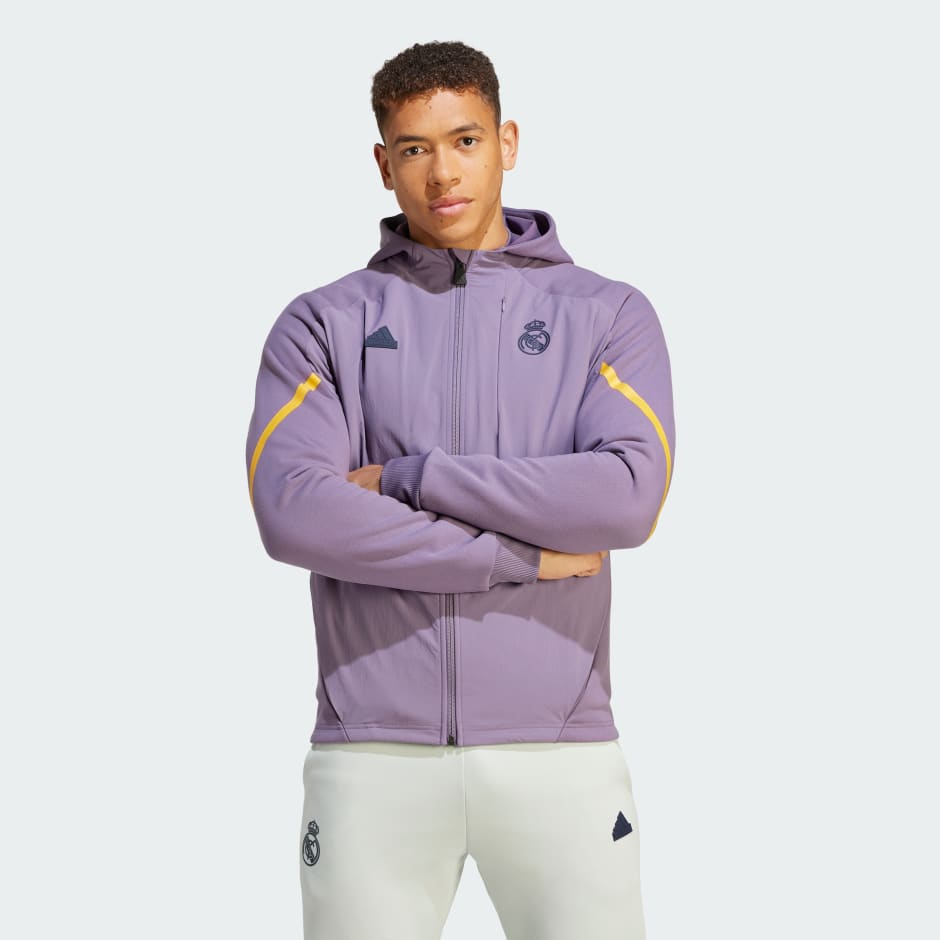 Adidas real hot sale madrid tracksuit