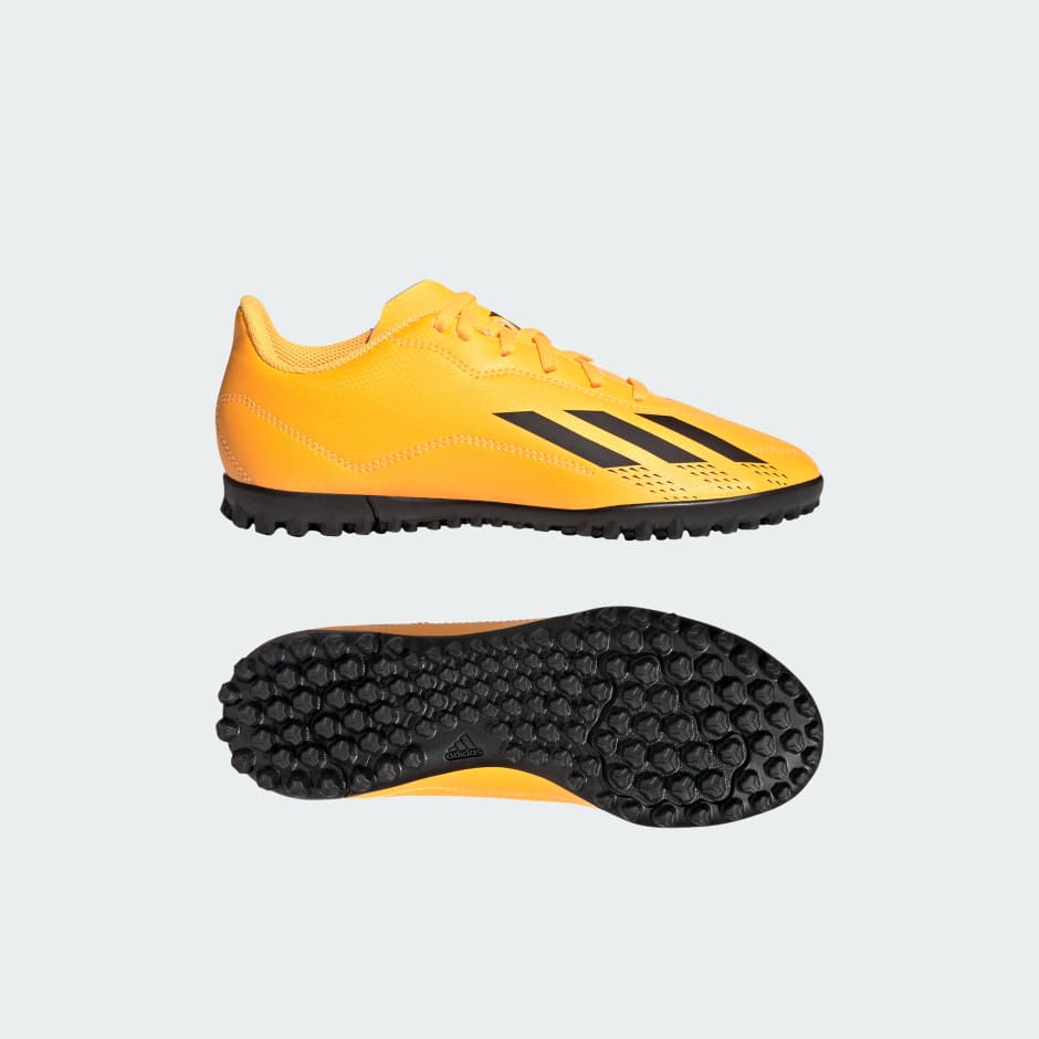 adidas Speedportal.4 Turf Boots - Gold | adidas