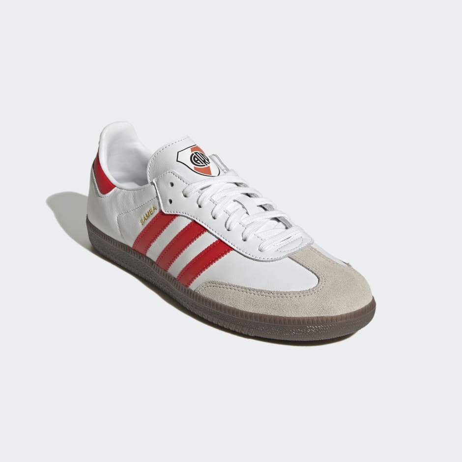 Shoes - Samba River Plate Shoes - White