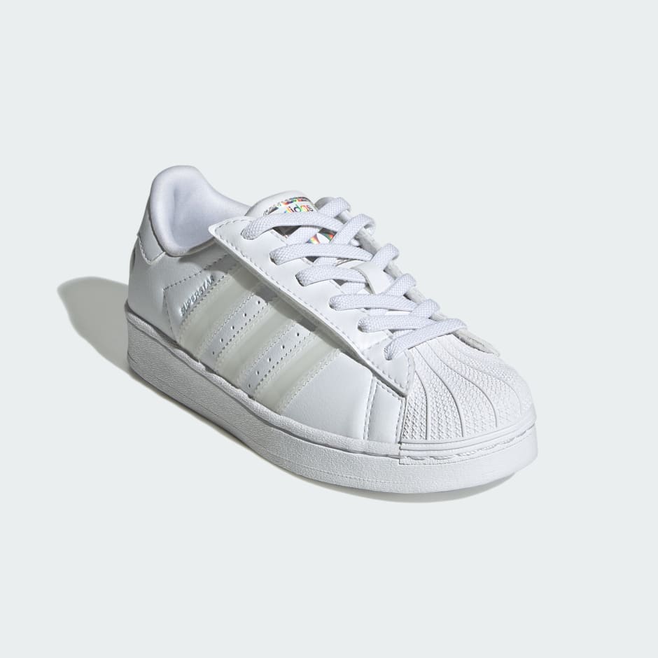 Superstar Led Lights Comfort Closure Elastic Lace Shoes Kids