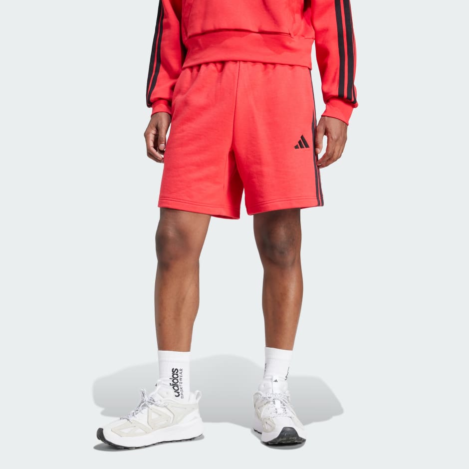 شورت Essential 3-Stripes French Terry