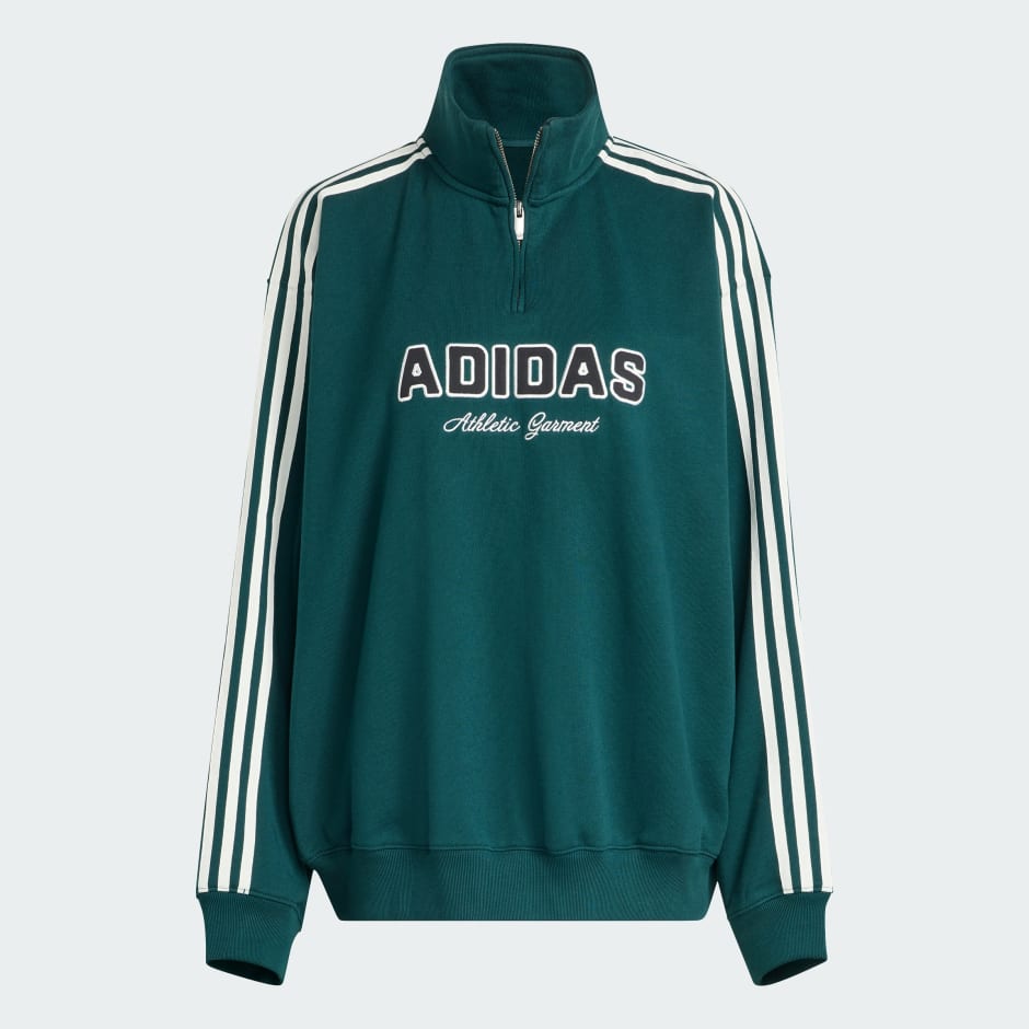 ADIDAS ORIGINALS ATHL DEPT GRAPHIC QUARTER ZIP