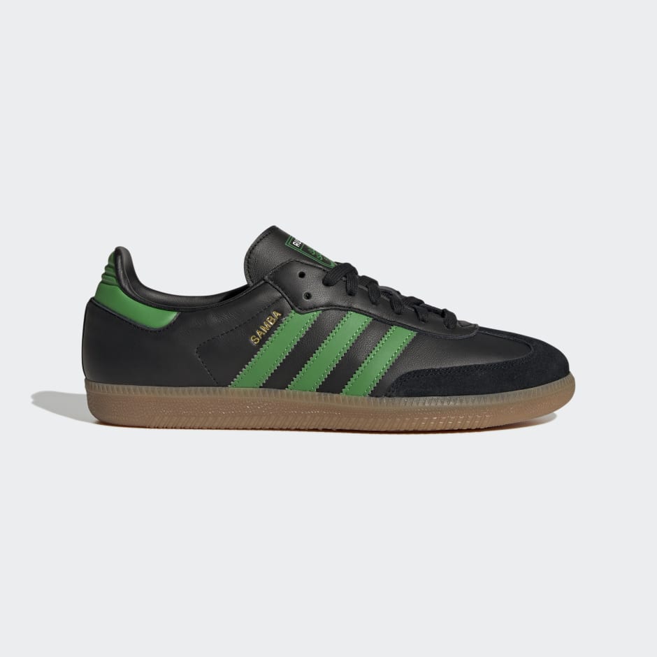 Green and on sale black adidas shoes