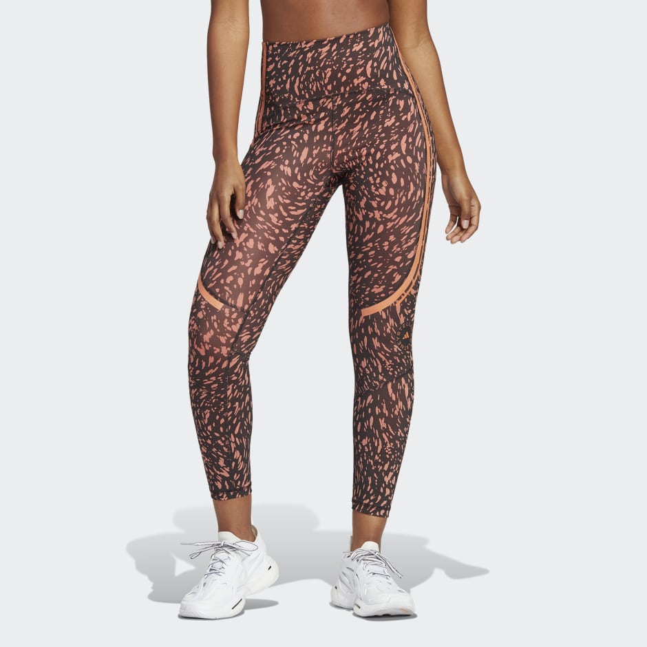 STELLA MCCARTNEY For ADIDAS animal print fun stretch cropped legging M –  Afashionistastore