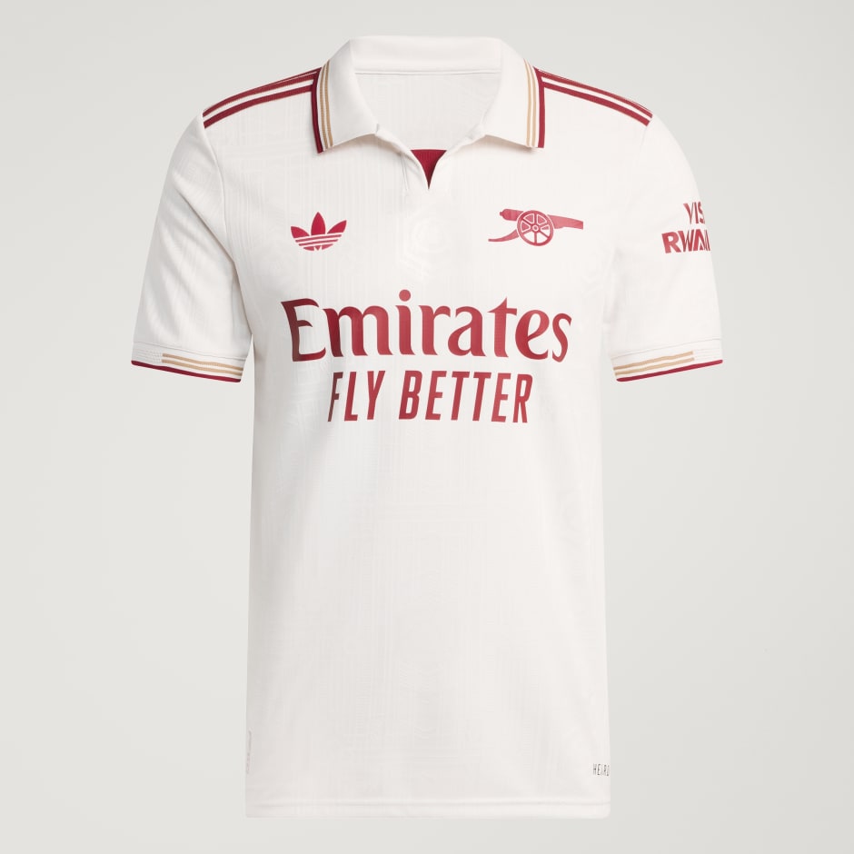 Clothing - Arsenal 25/26 Third Authentic Jersey - White | adidas Oman