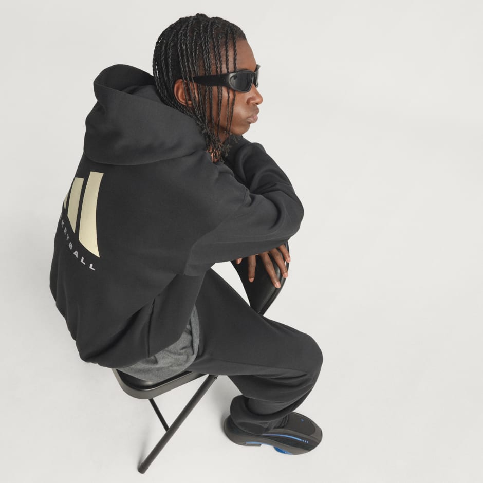 adidas Basketball Fleece Hoodie (Gender Neutral)