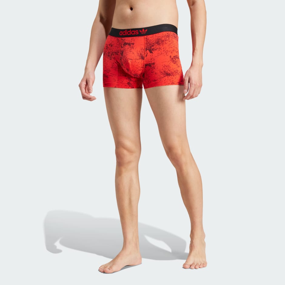 Comfort Flex Cotton Print Trunk Underwear