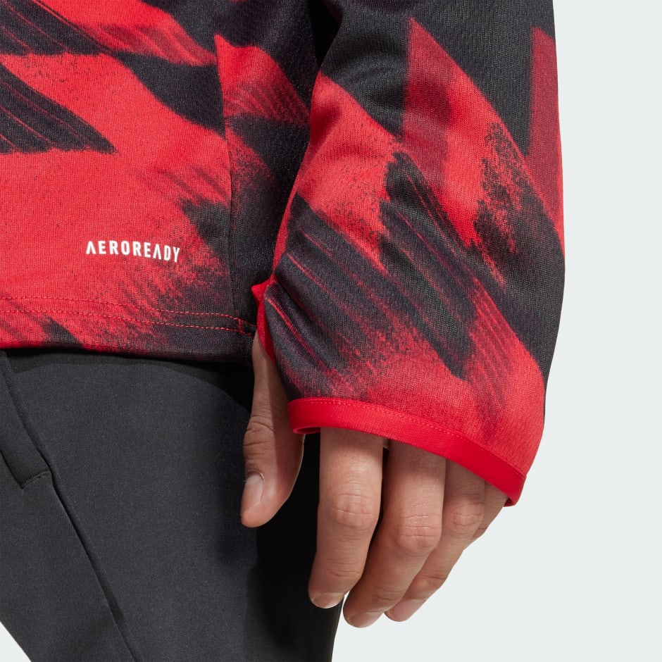 Bluză de &icirc;ncălzire Manchester United 25/26 &icirc;nainte de meci