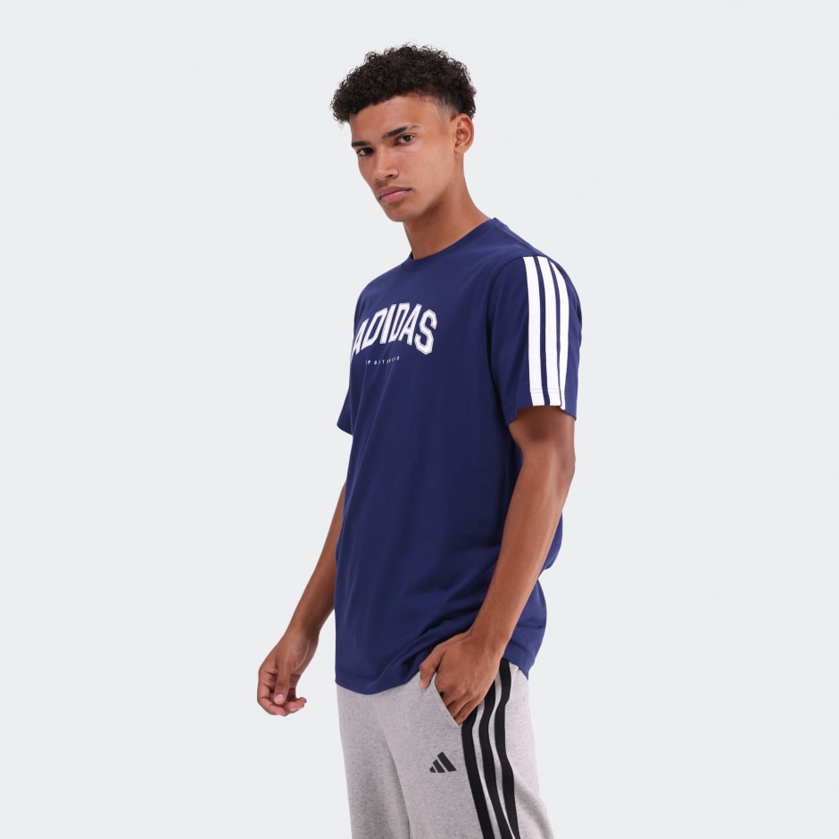 Codes Collegiate Linear Graphic Tee