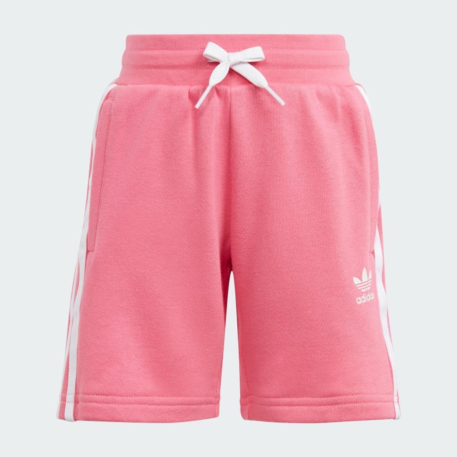 Kids Clothing - Adicolor Shorts and Tee Set - Pink | adidas Bahrain