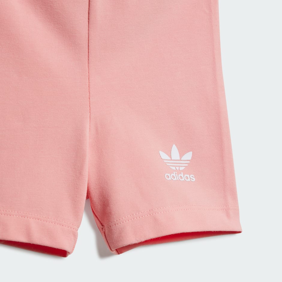 طقم للفتيات Cycling Shorts and Tee