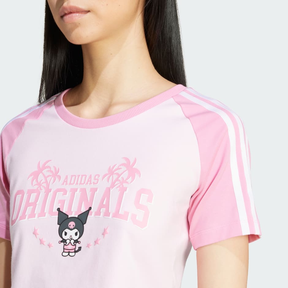 adidas Originals x Hello Kitty Kuromi Graphic Baby Tee