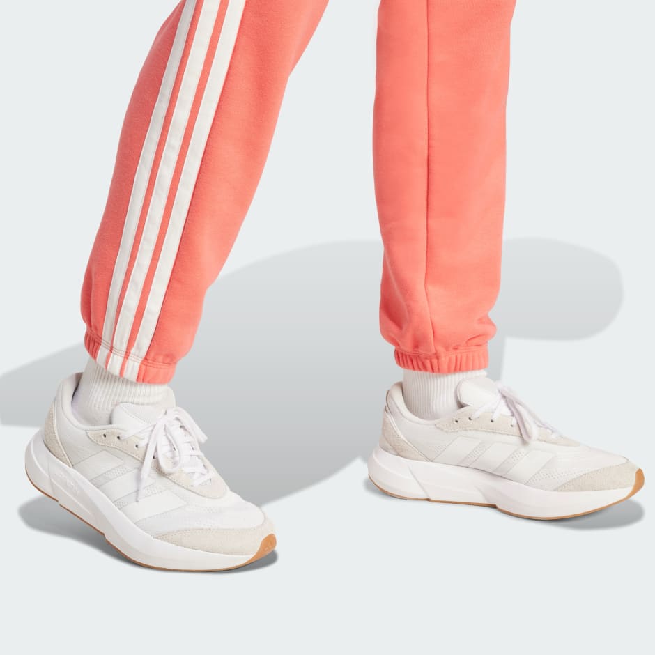 Hlače Essentials 3-Stripes French Terry Cuffed