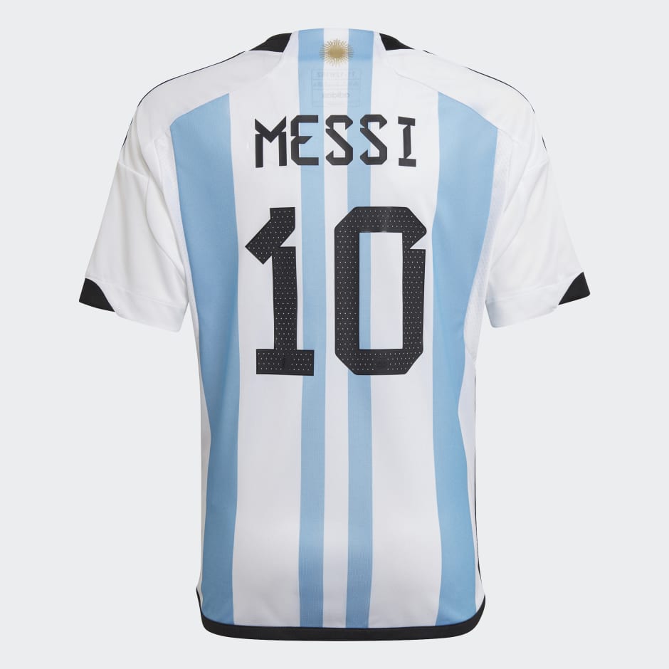 mensual puente Sumamente elegante Camiseta Local Argentina Messi 22