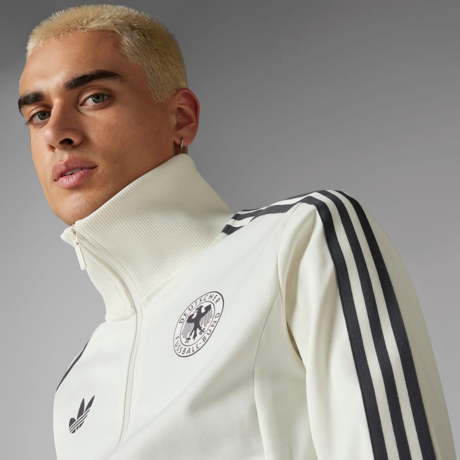 Adidas beckenbauer best sale jacket white