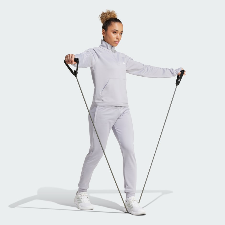 Aeroready Game & Go Quarter-Zip Fleece Top