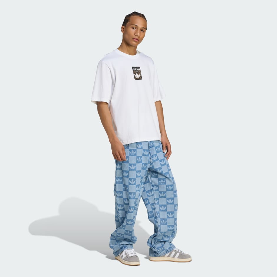 Clothing - Leo Oversized Tee - White | adidas Oman
