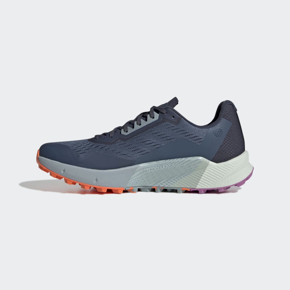 adidas TERREX AGRAVIC FLOW 2 RUNNING SHOES - Blue adidas IQ