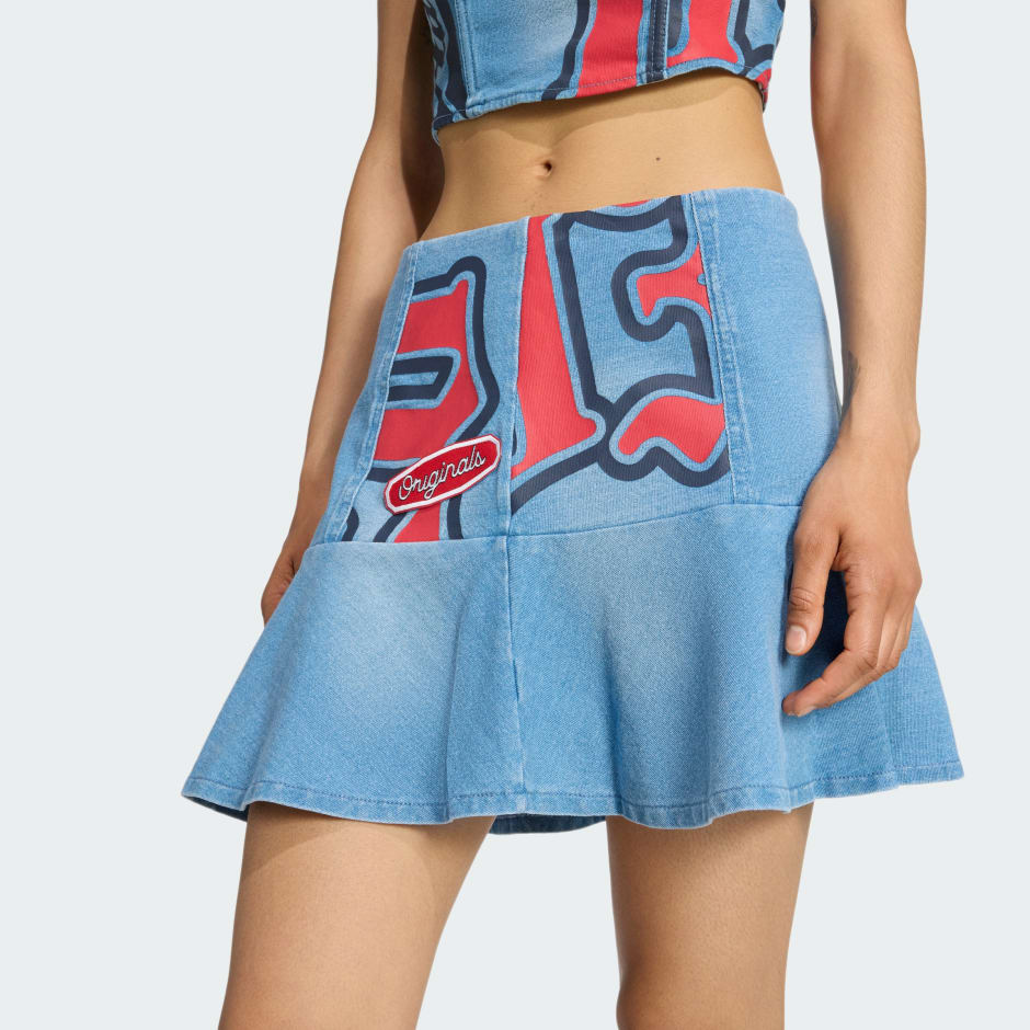 ADIDAS ORIGINALS GFX 短裙