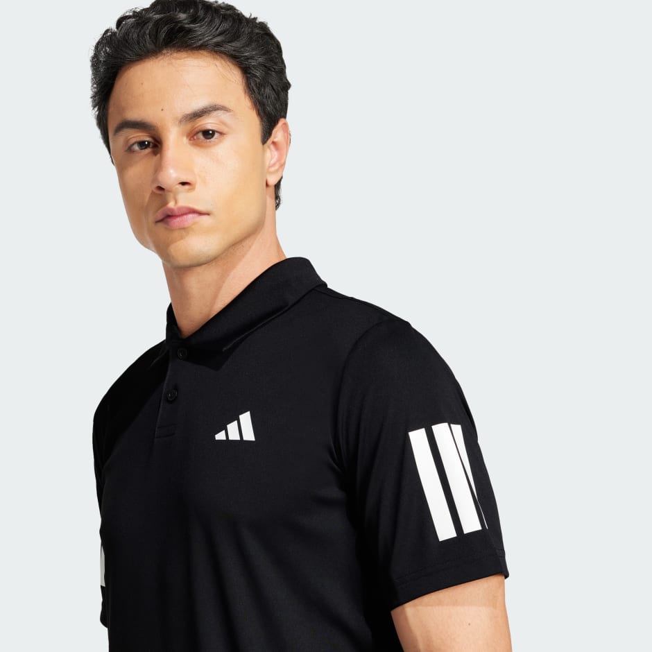 Club Tennis 3-Stripes Polo Shirt