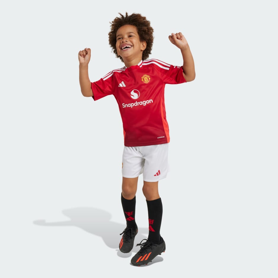 Set mini Manchester United 24/25 Home pentru copii