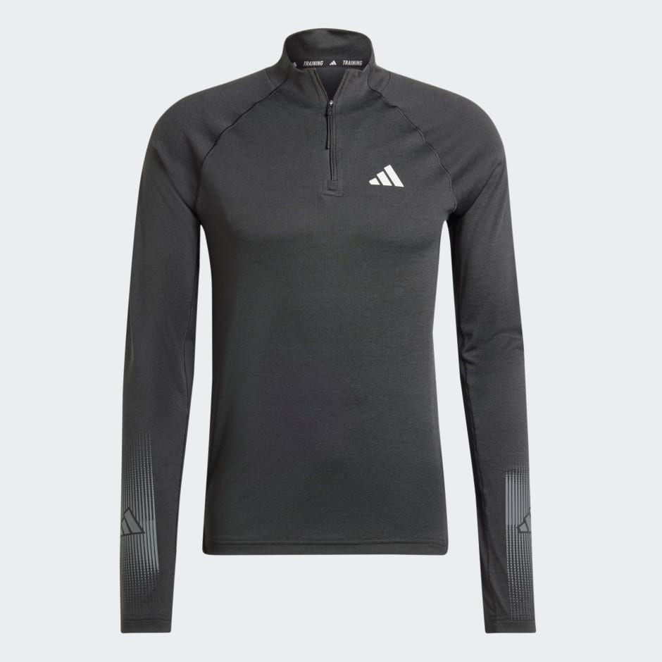 Gym+ Training Brandlove 1/4-Zip Long Sleeve Shirt