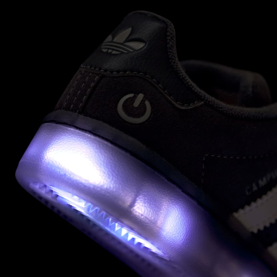 Campus 00s Led Lights Comfort Closure Elastic Lace Shoes Kids